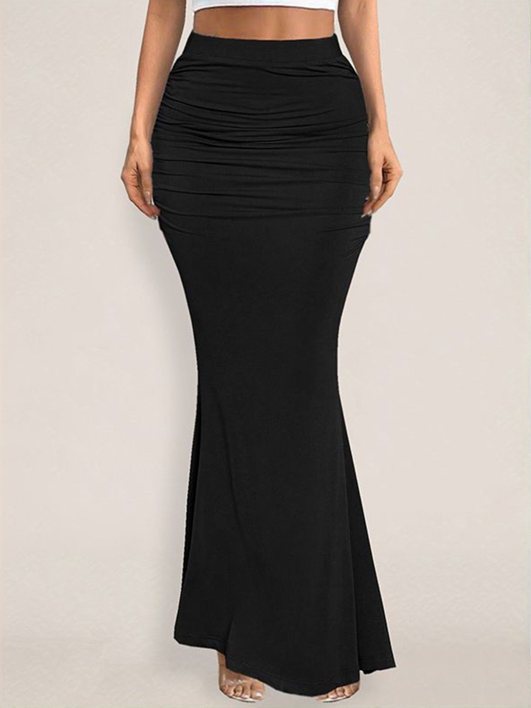 

StyleCast x Revolte Trumpet Maxi Skirt, Black