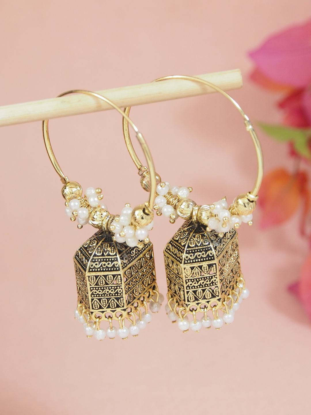 

I Jewels Earrings, Gold