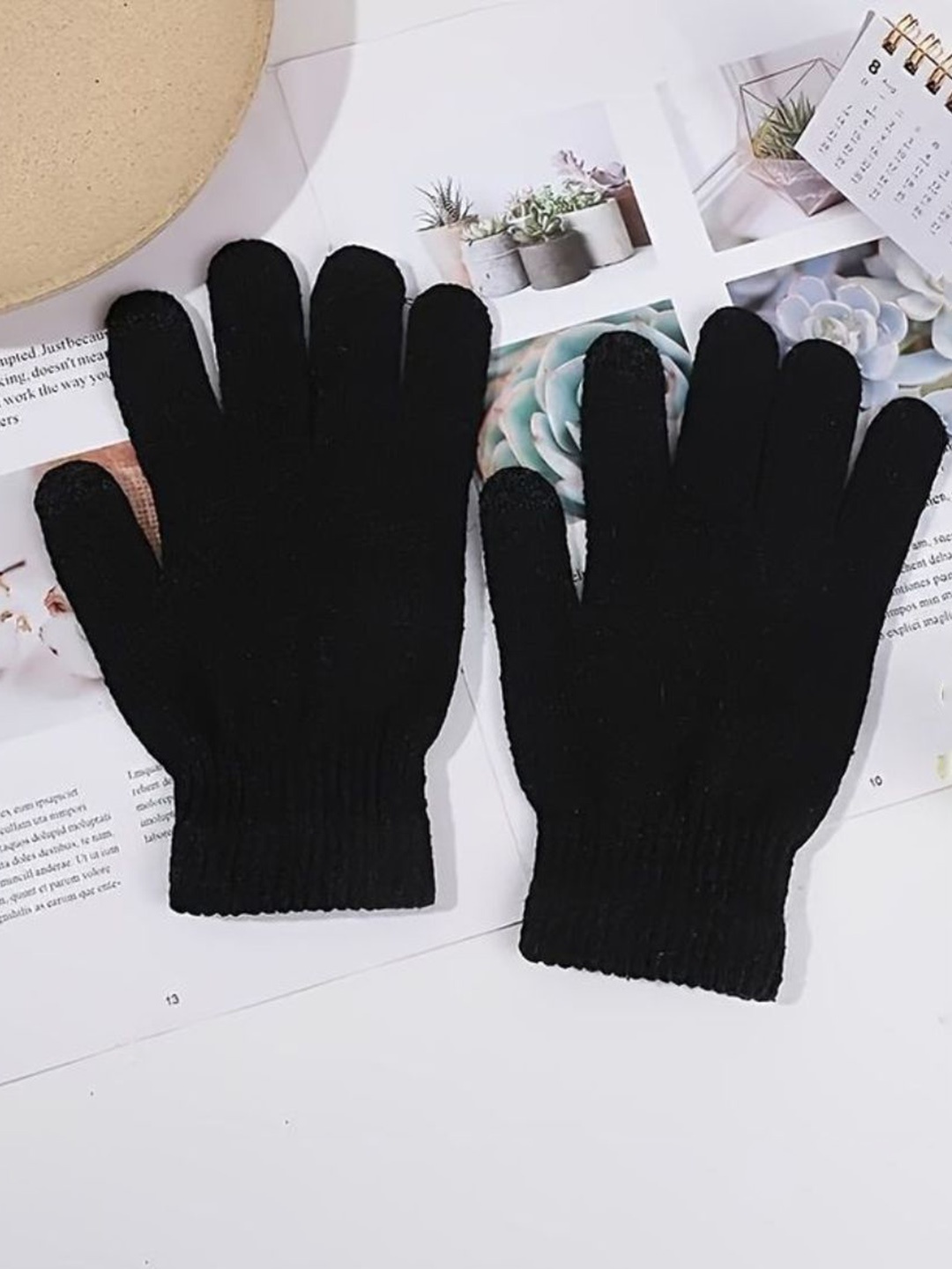 

TIPY TIPY TAP Unisex Kids Winter Gloves, Black