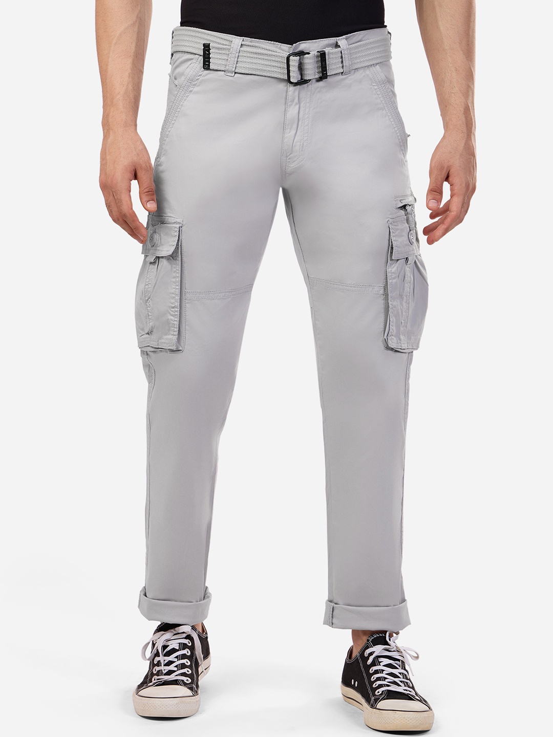 

beevee Men Joggers, Grey