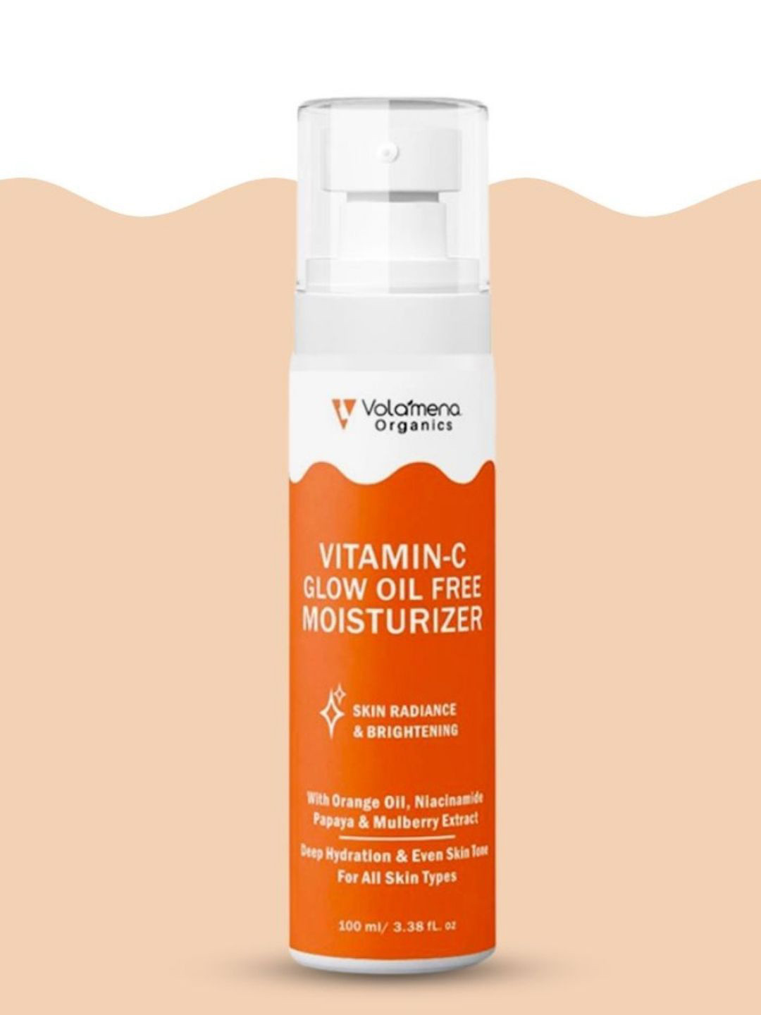 

Volamena Vitamin C Glow Oil Free Moisturizer With Niacinamide - 100 ml, White