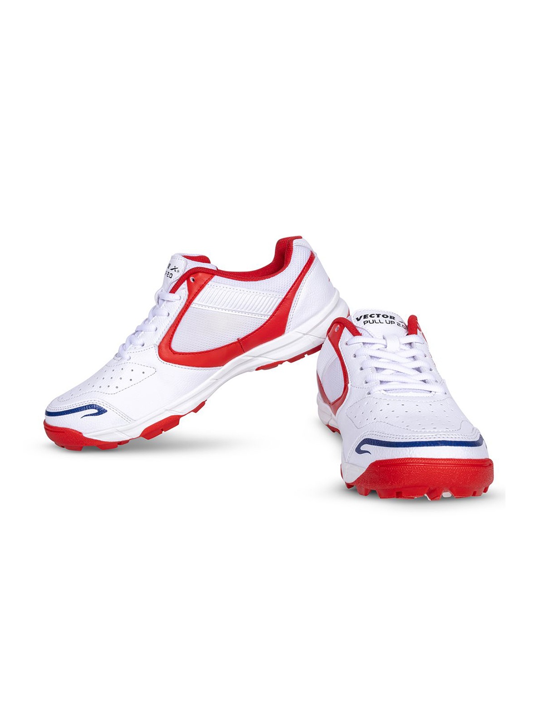 

VECTOR X Men Cricket Non-Marking Shoes, Red