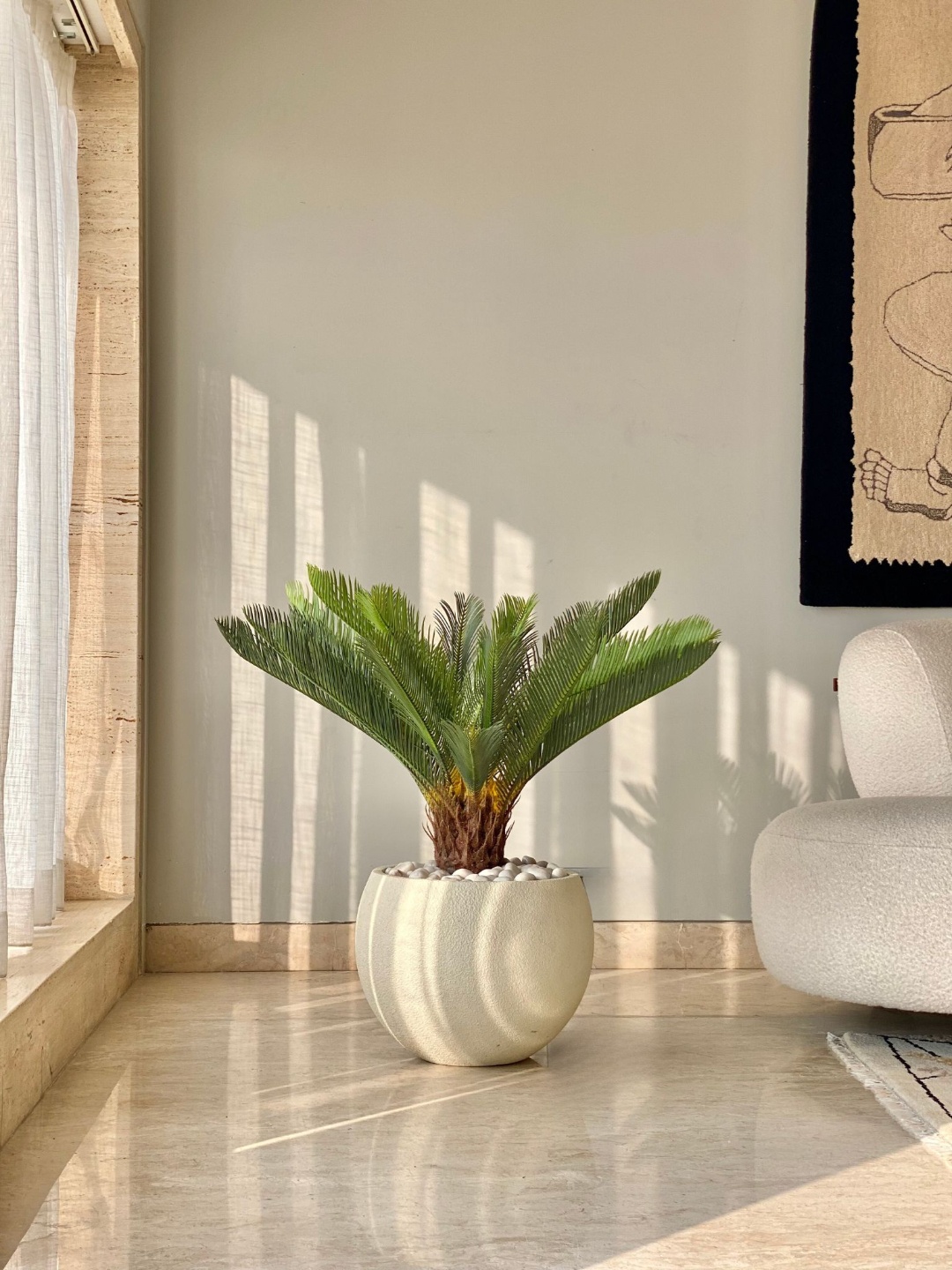 

Mason Home Green Artificial Cycas Plant