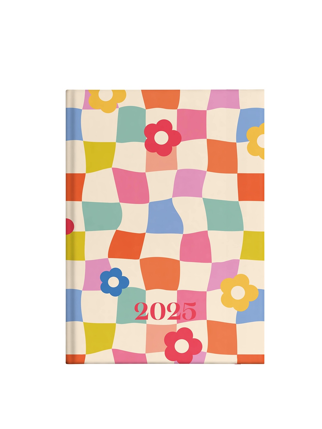 

happywagon Checked Hardbound Planner Stationery, Pink