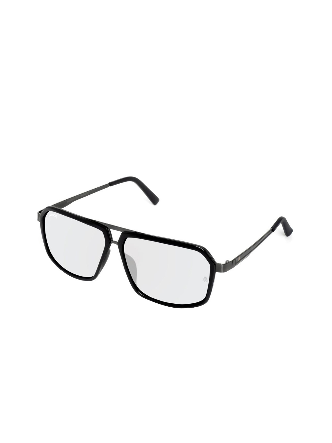 

BAVINCIS Unisex Square Sunglasses with UV Protected Lens, Transparent