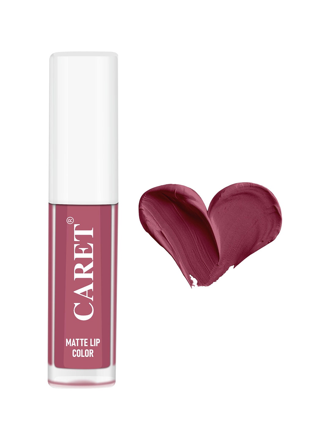 

CARET ORGANIC Set Of 4 Super-Pigmented Liquid Matte Lipsticks - 2 ml Each - 3-5-2-4, Pink