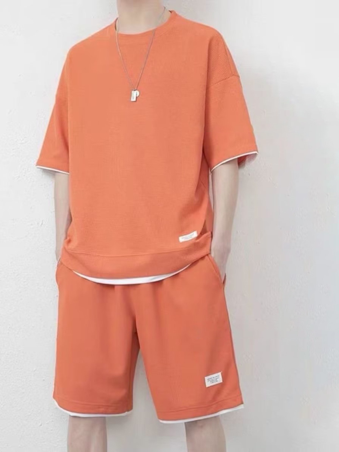 

StyleCast T-shirt With Shorts Co-Ords Set, Orange