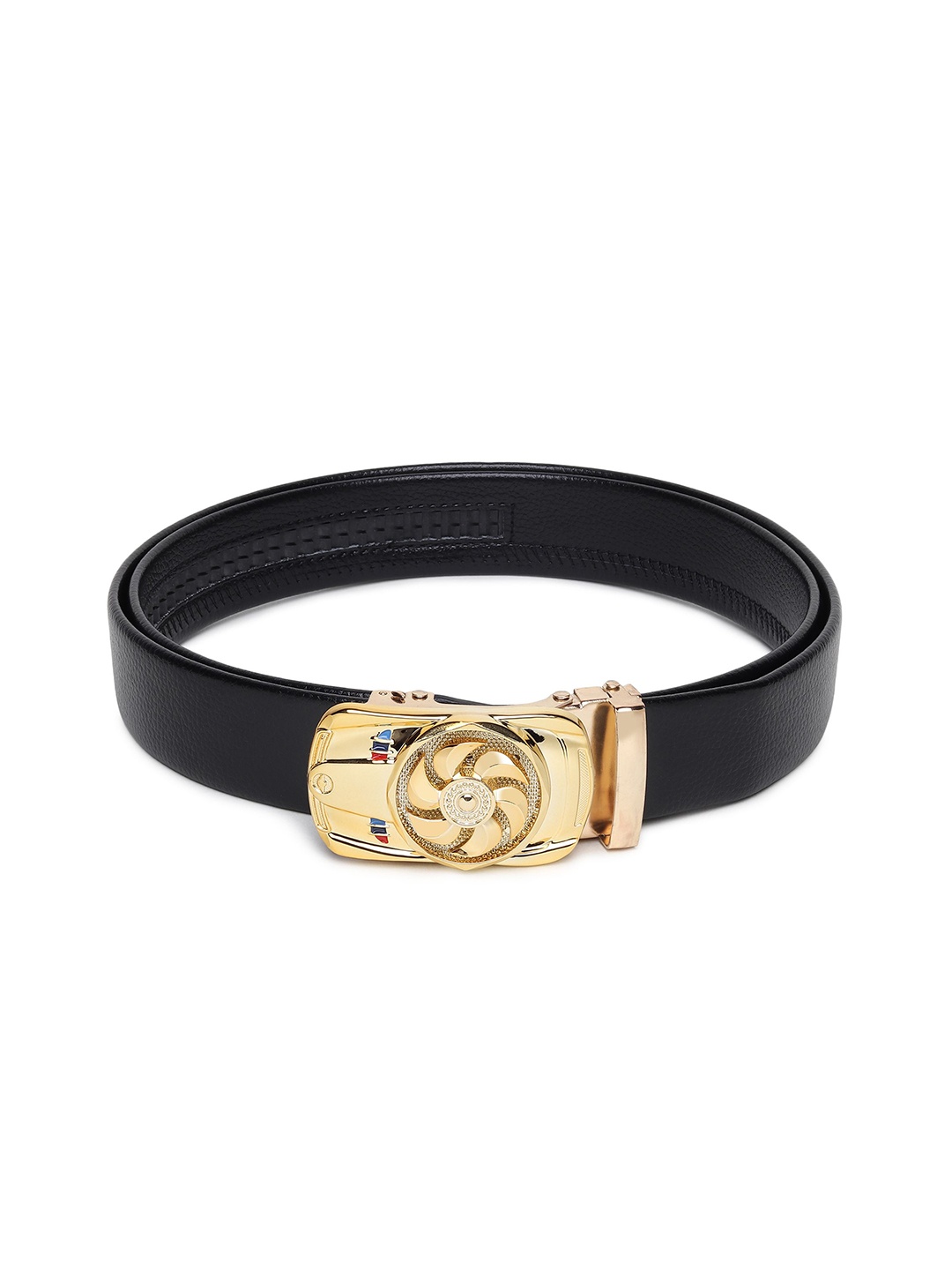 

Provogue Men Textured Belt, Black