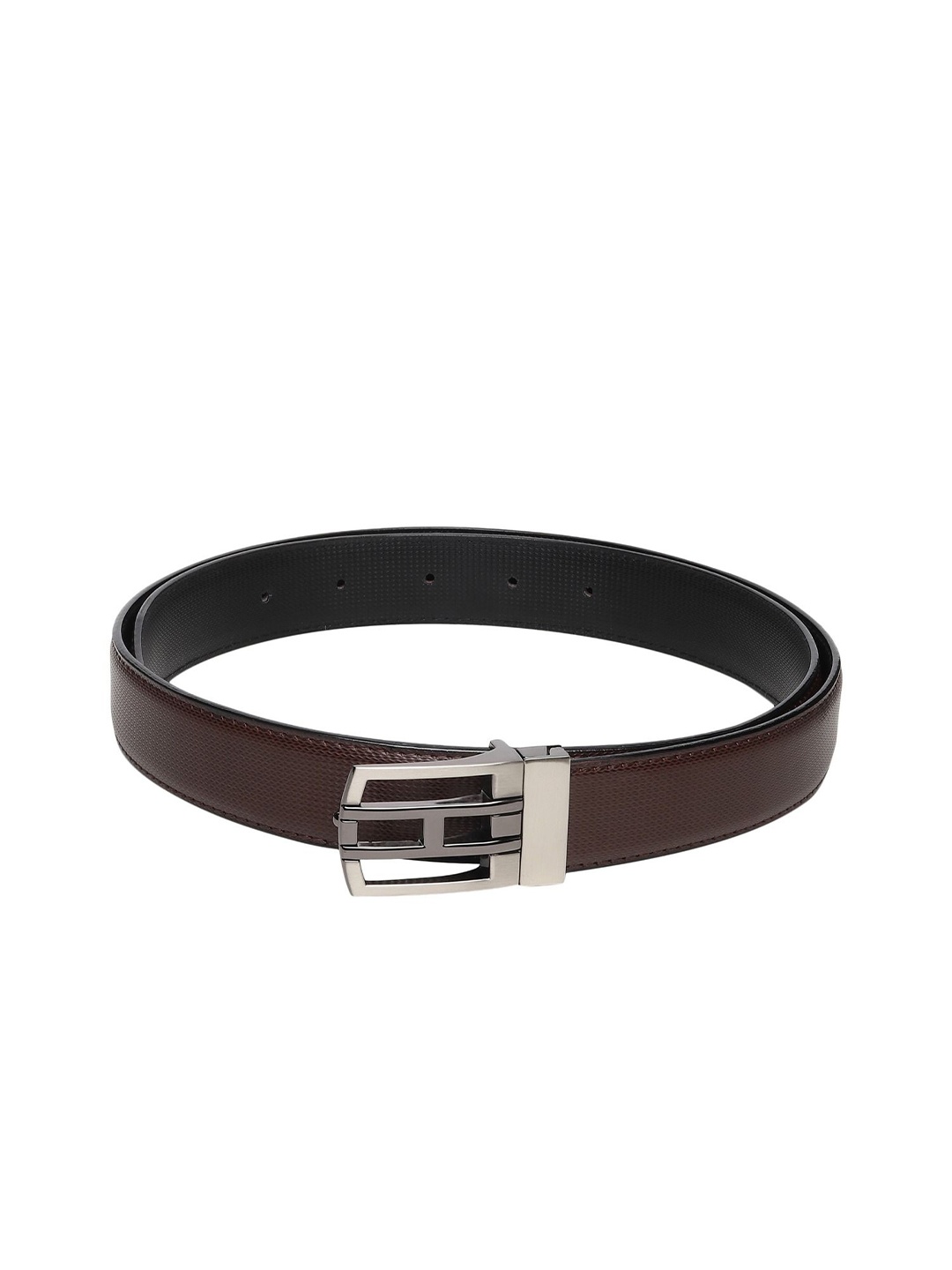 

Provogue Men Textured Reversible Formal Belt, Brown