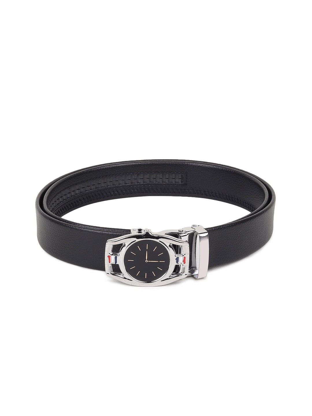 

Provogue Men Textured Belt, Black