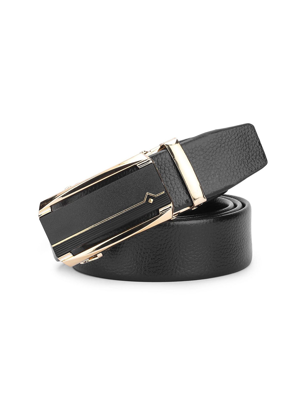 

Provogue Men Textured Formal Belt, Black