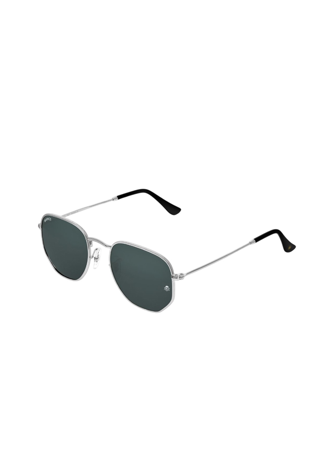 

BAVINCIS Unisex Square Sunglasses with Polarised and UV Protected Lens, Black