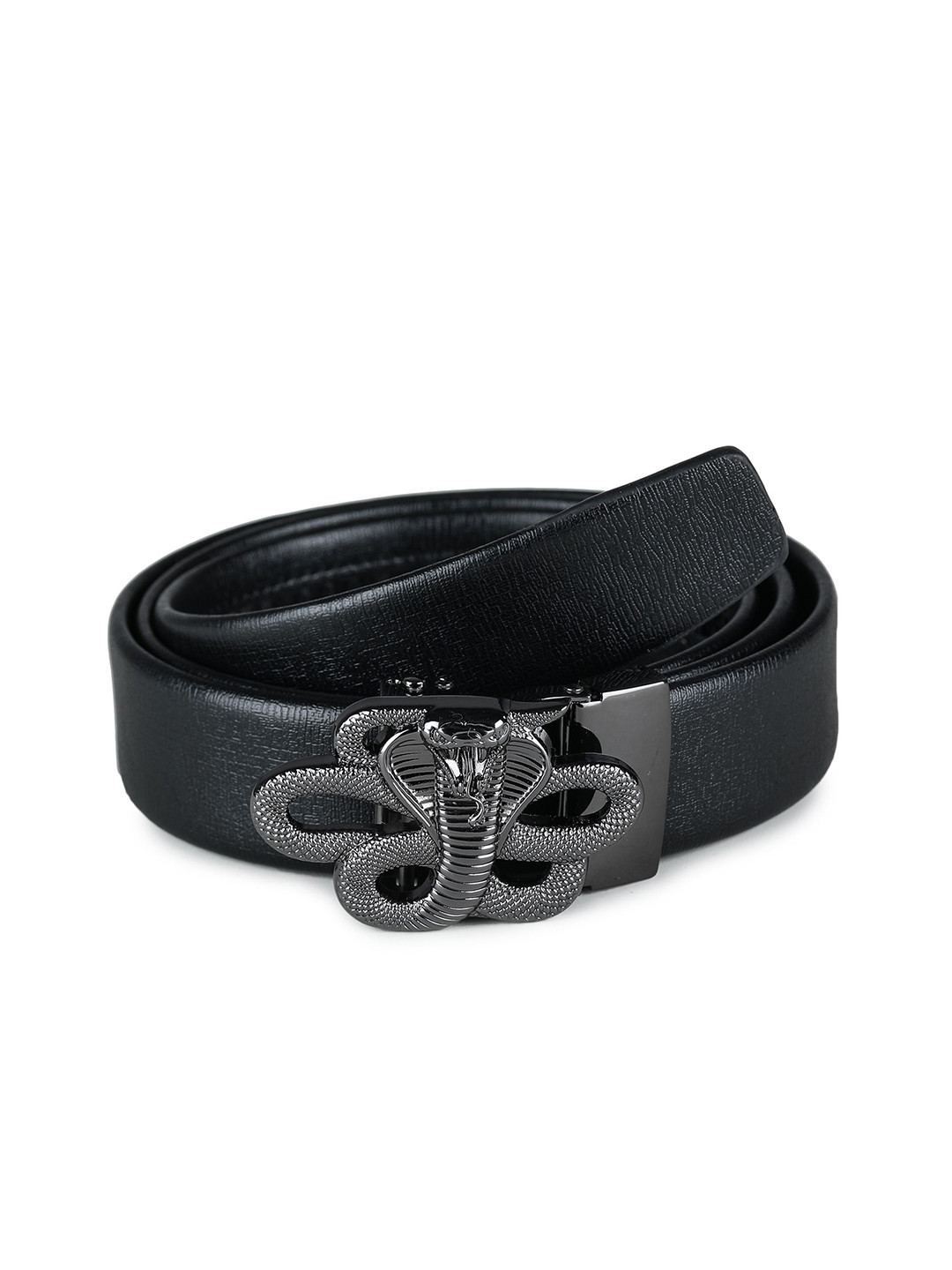 

Provogue Men Textured Belt, Black