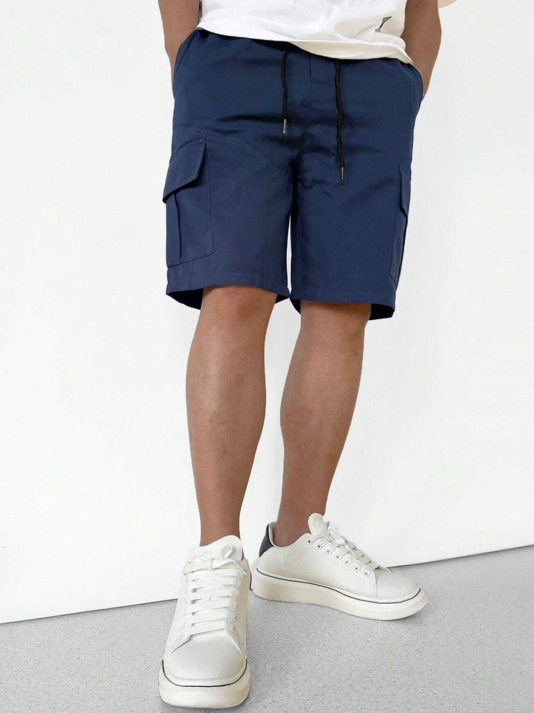 

StyleCast x Revolte Men Shorts, Navy blue