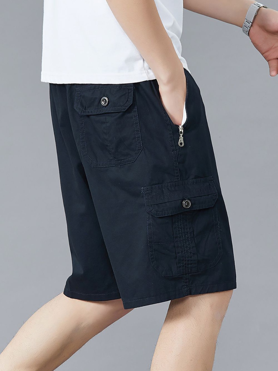 

StyleCast x Revolte Men Shorts, Black