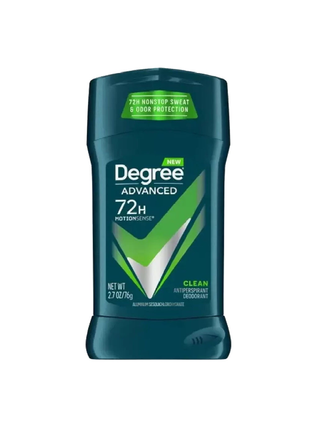 

DEGREE Advanced 72H Long Lasting Clean Deodorant Stick - 76 g, Navy blue