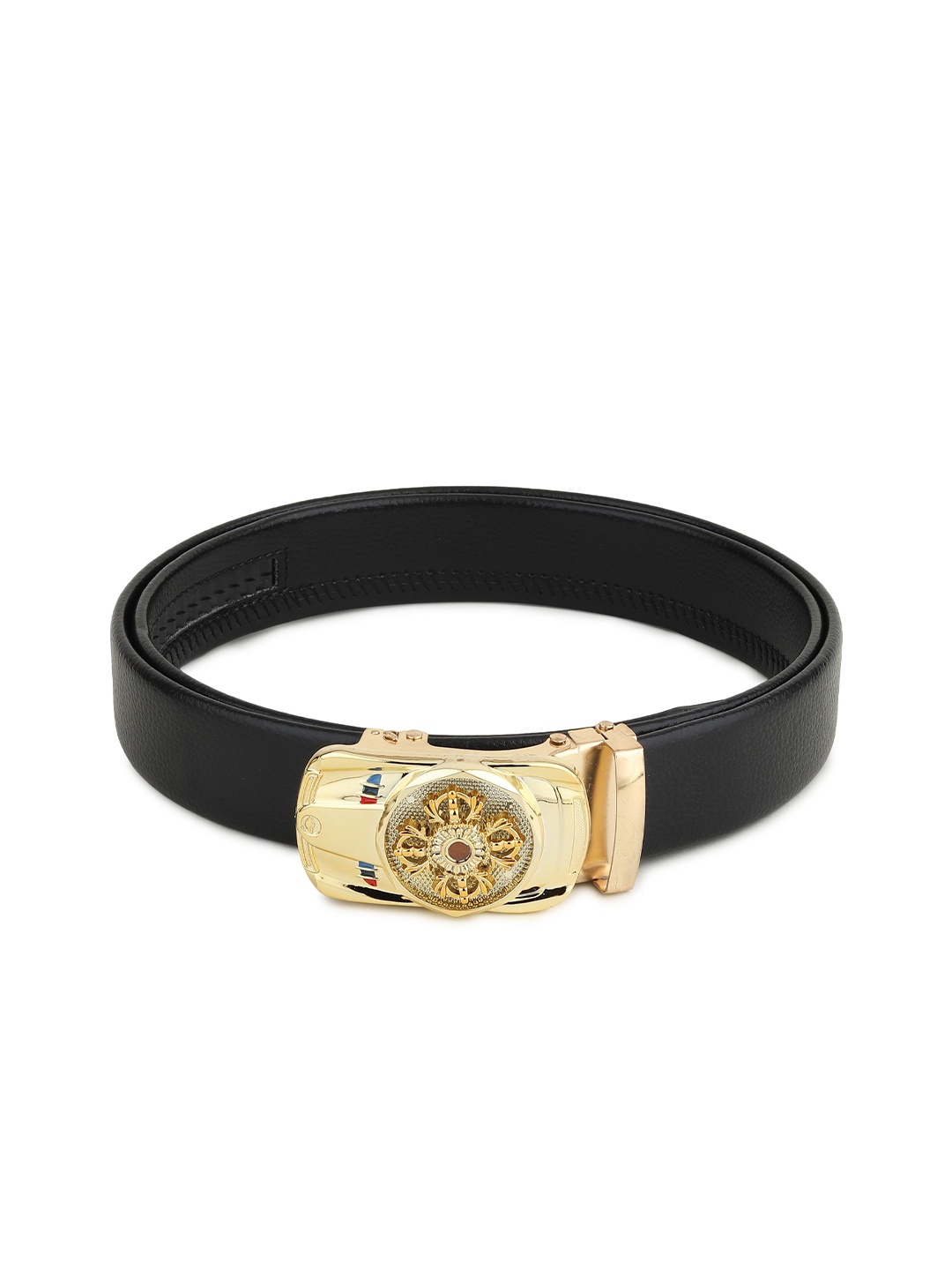 

Provogue Men Textured Belt, Black