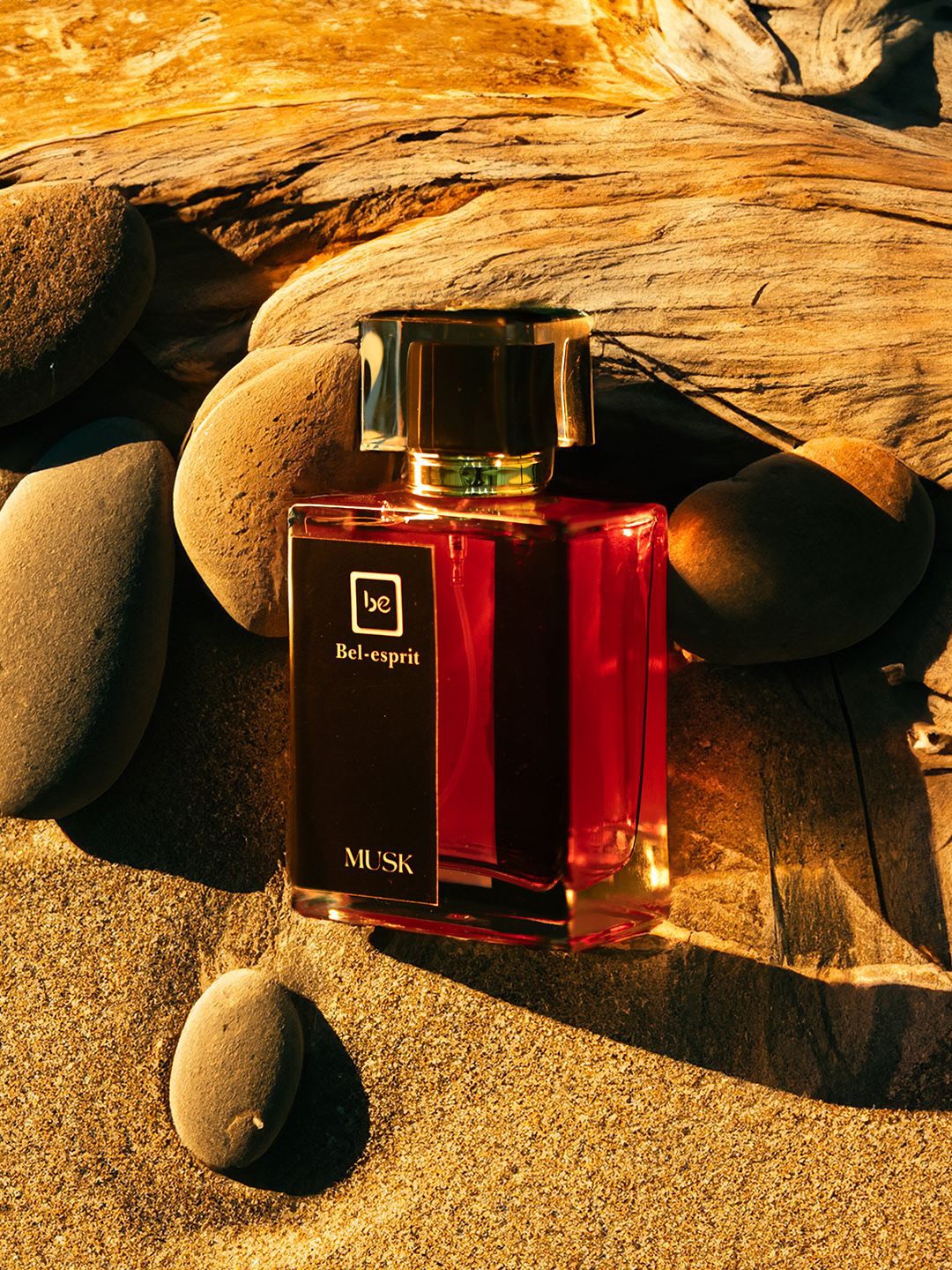 

BELESPRIT Musk Men Long Lasting Eau de Parfume - 100 ml, Red