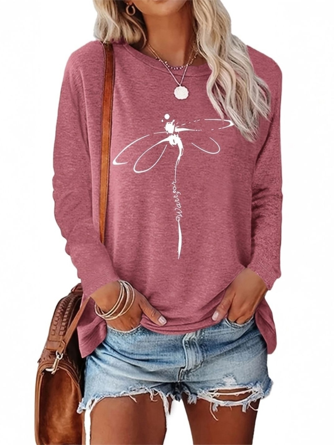 

StyleCast Women Graphic Printed Round Neck T-shirt, Pink