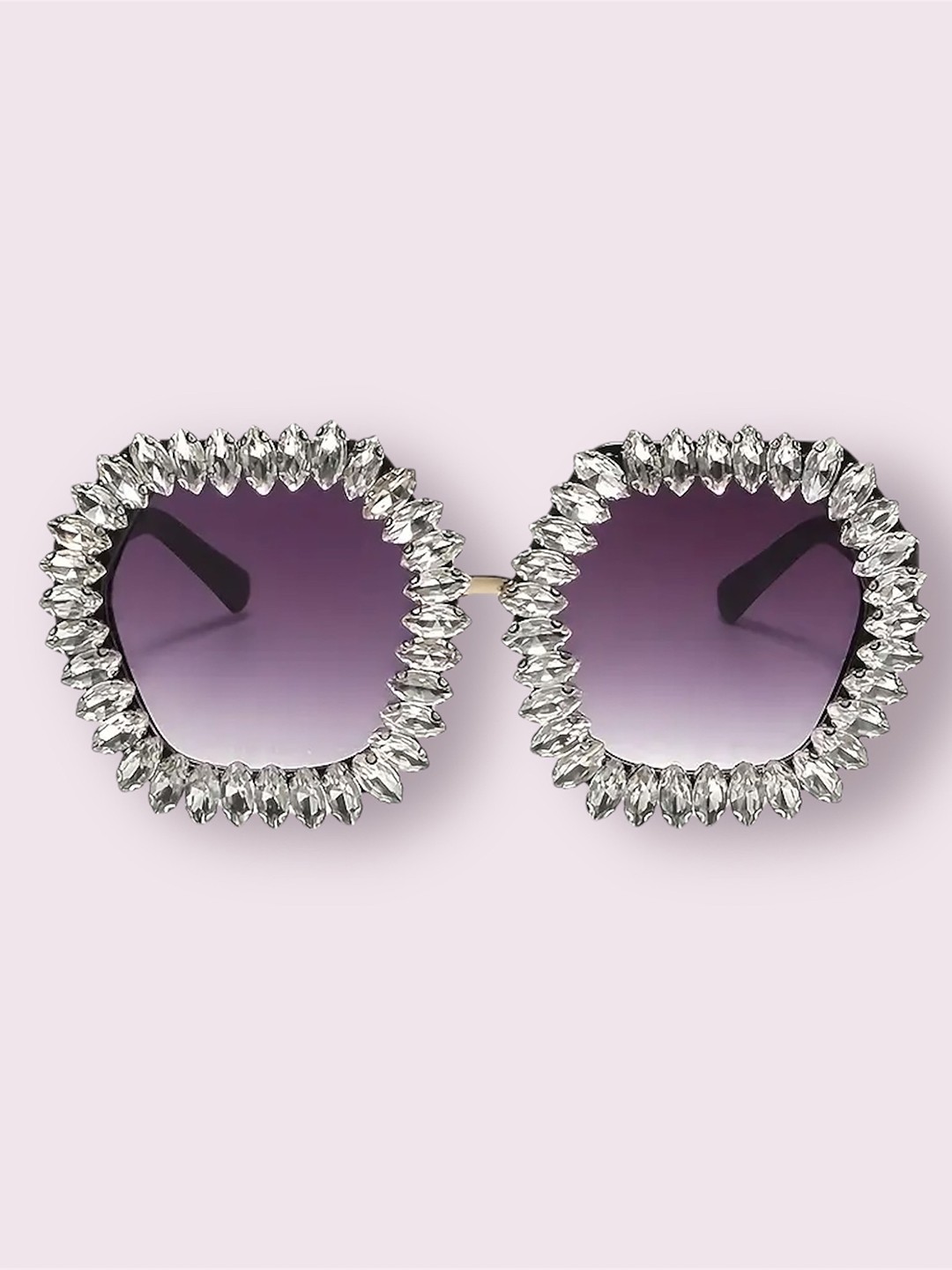 

PURPLE WINGS Women Oversized Sunglasses with UV Protected Lens PWSG021AWS