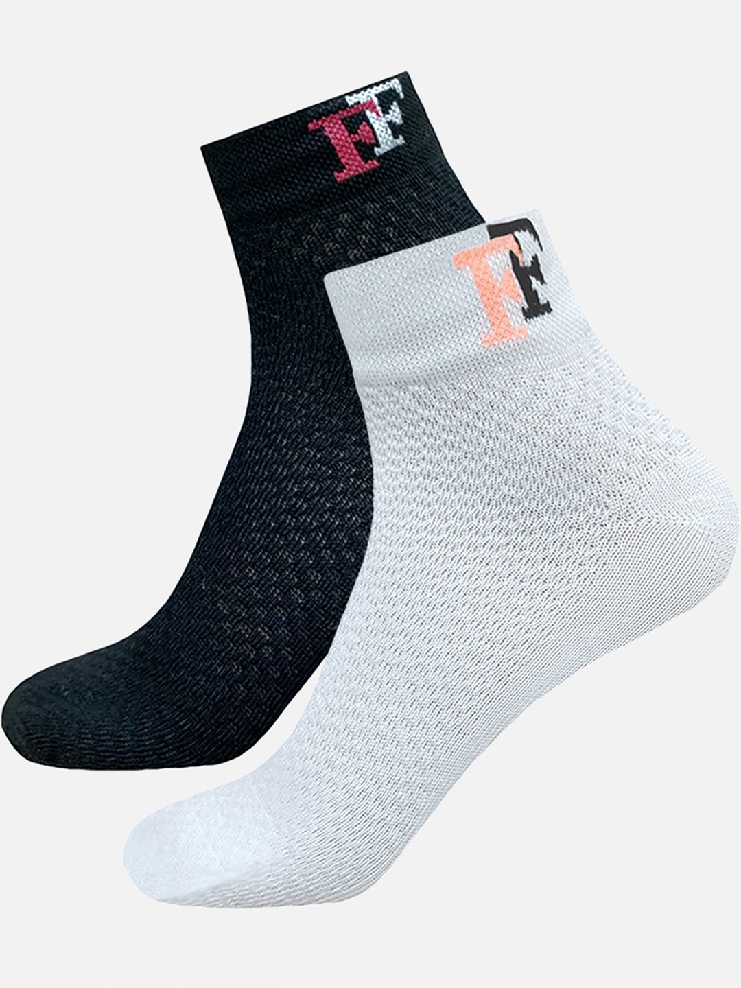 

StyFun Men Pack Of 2 Running Socks, Black
