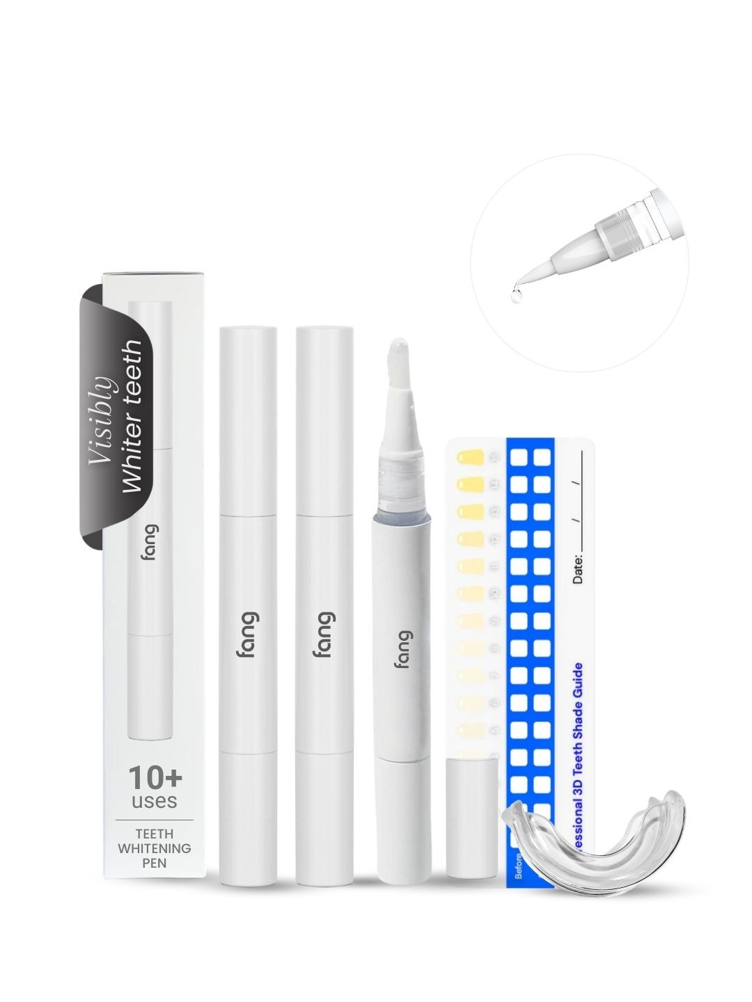 

Fang Set Of 3 Teeth Whitening Pen, White