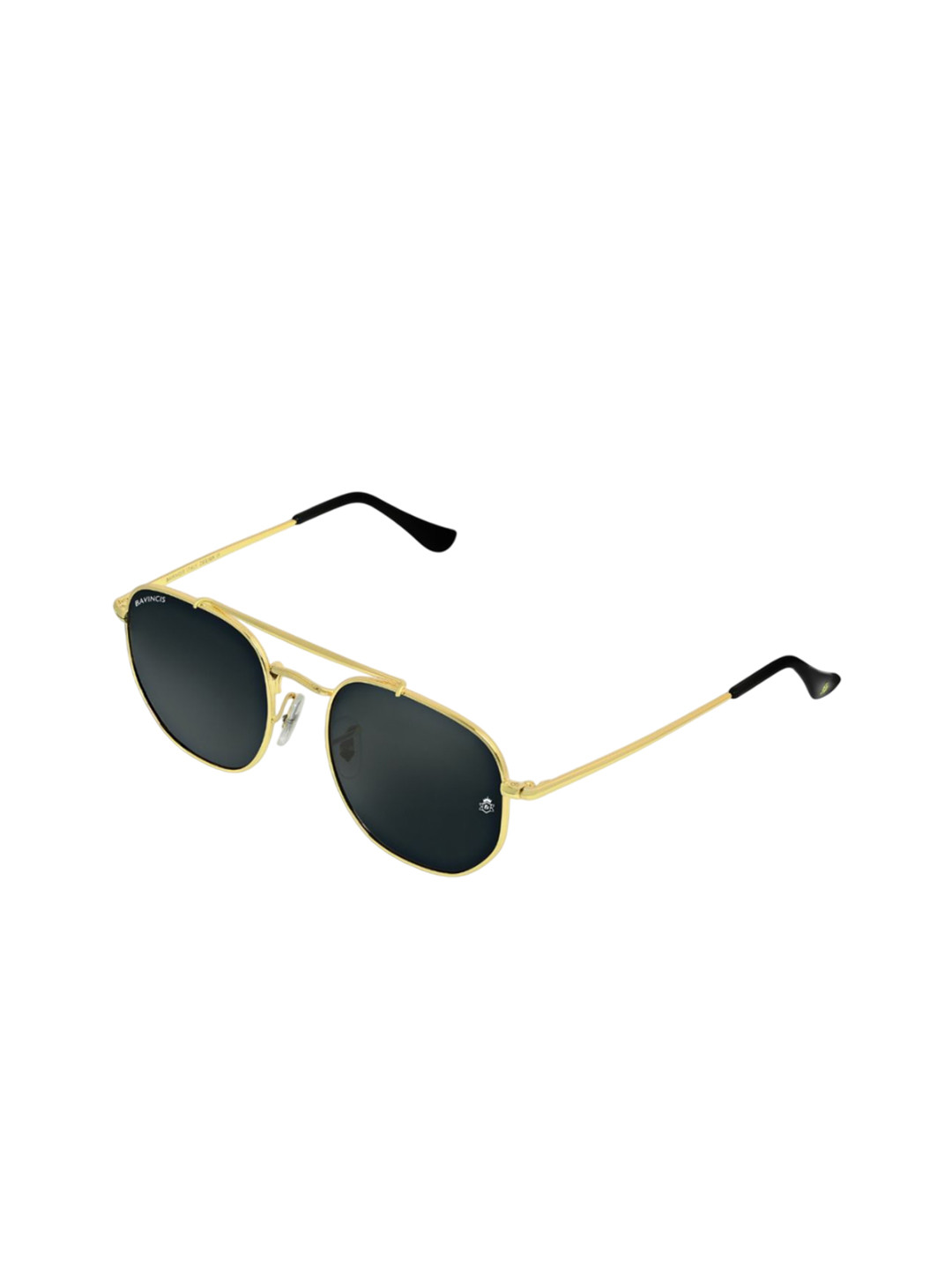 

BAVINCIS Unisex Fashion with UV Protected Lens Sunglasses, Black