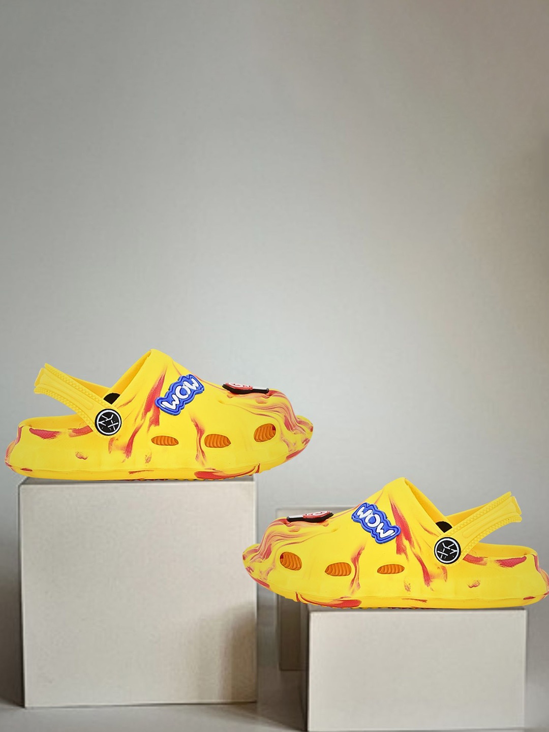 

Smartots Kids Self Design Clogs, Yellow