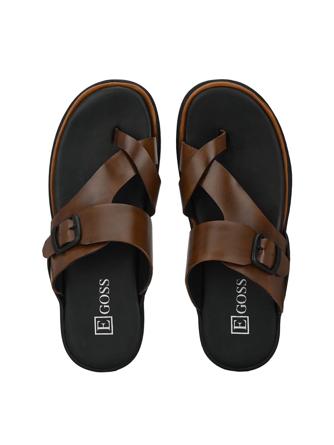 

Egoss Men Comfort Sandals, Brown