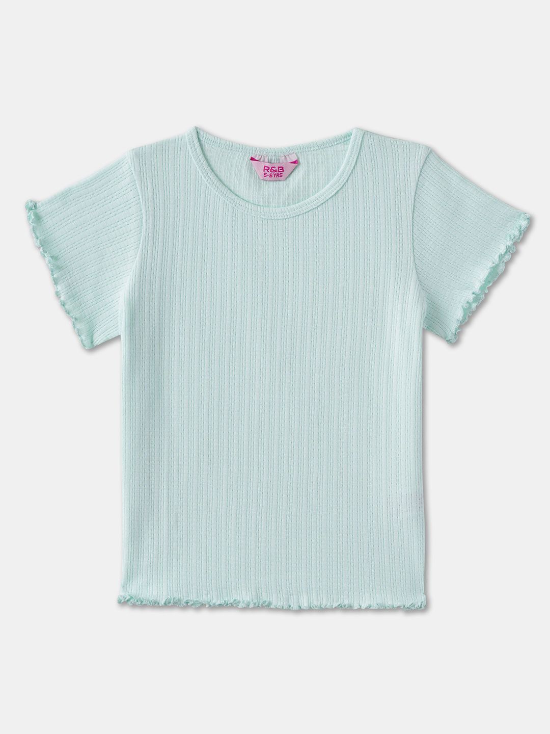 

R&B Print Cotton Top, Blue