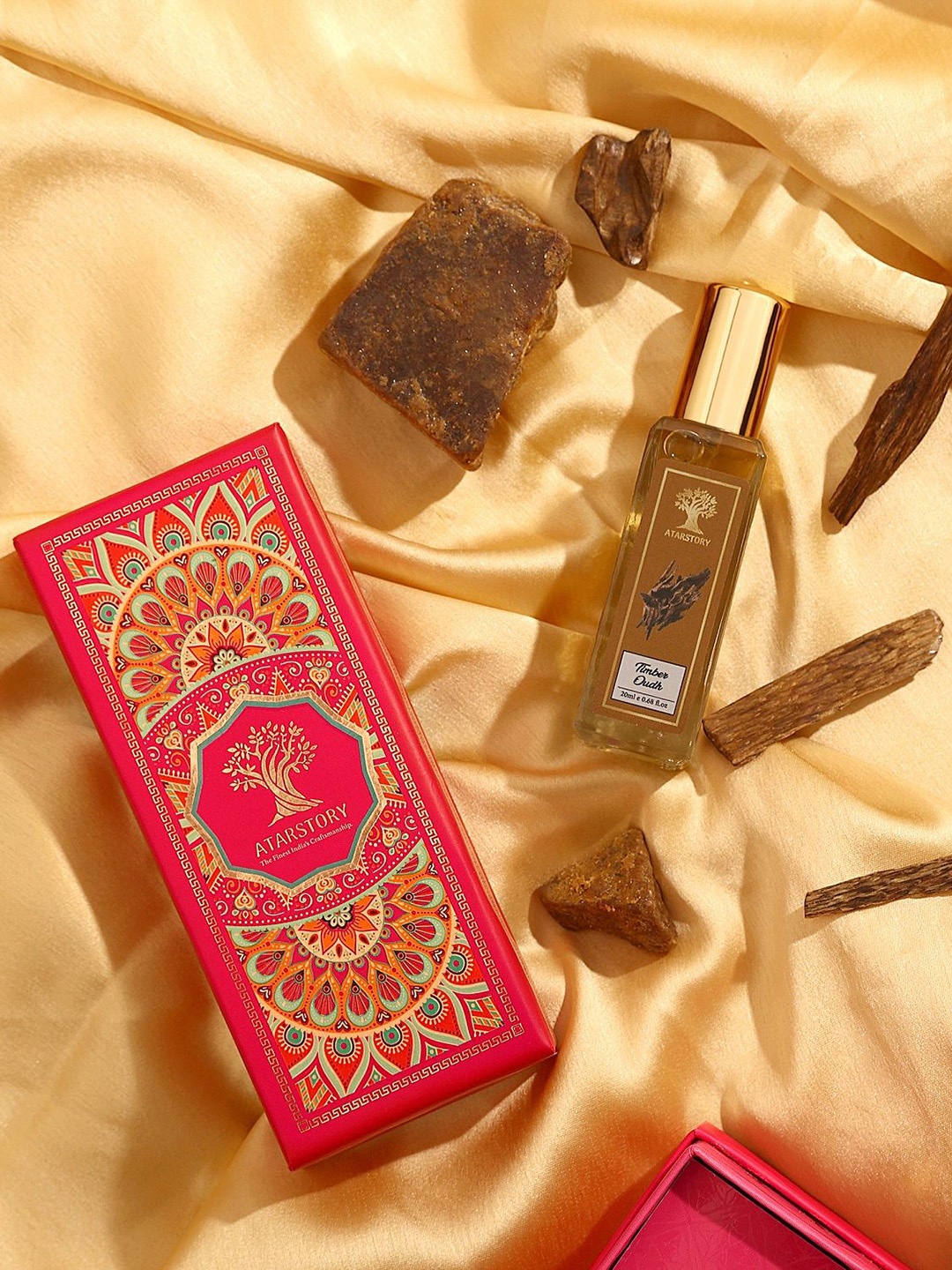 

ATARSTORY Timber Oudh Long Lasting Eau De Parfume- 20 ml, Transparent