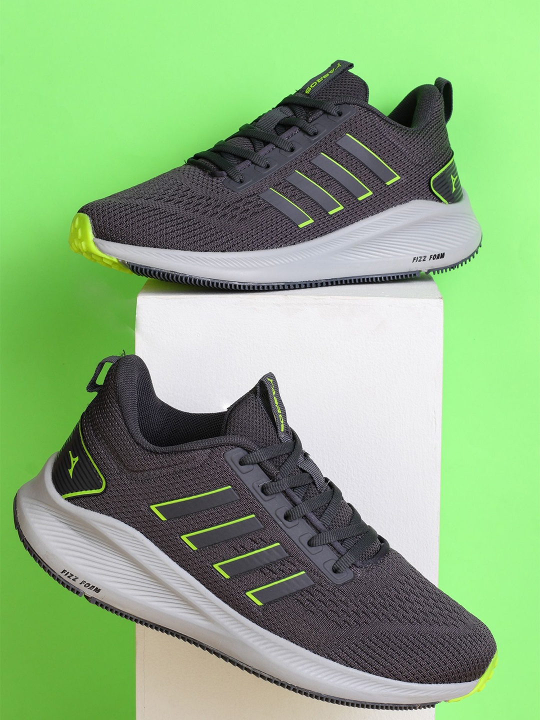 

ABROS Men SYLVAIN Mesh Running Shoes, Grey