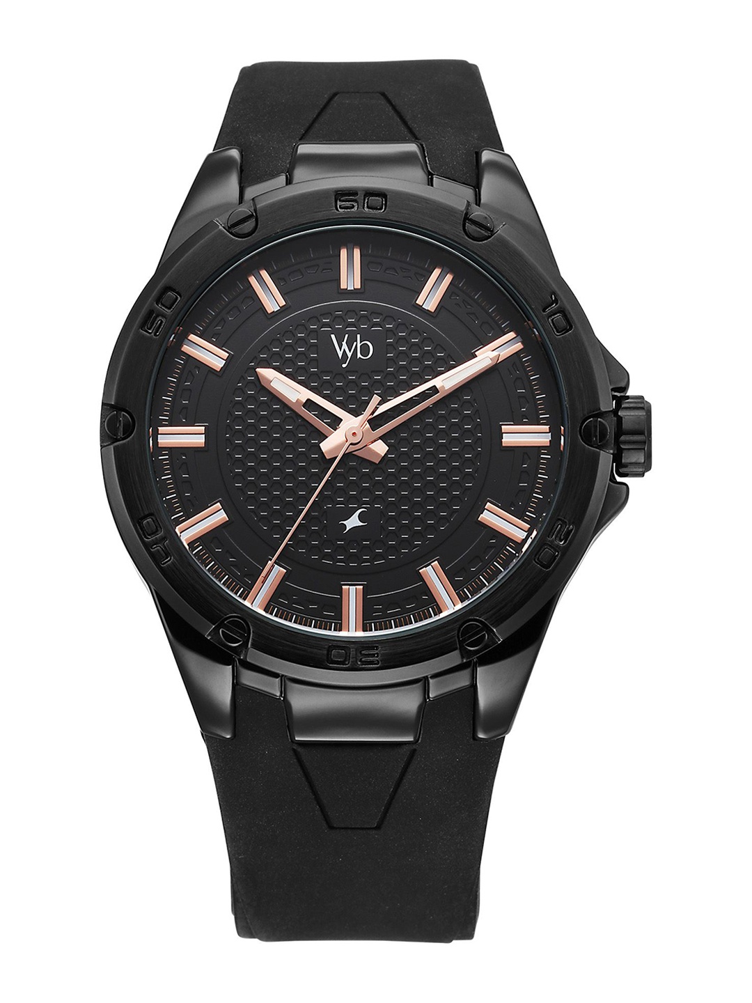 

Fastrack Men Dial & Straps Analogue Watch FV30020NP01, Black
