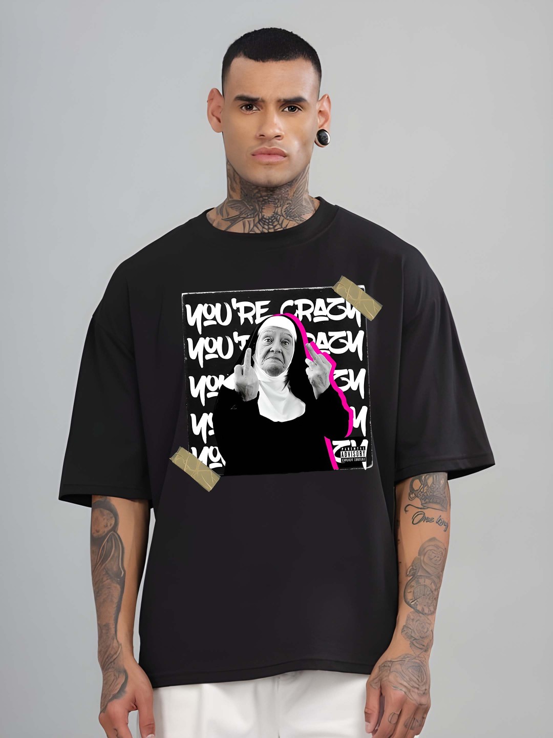 

BOWLIFESTYLE Men T-shirt, Black