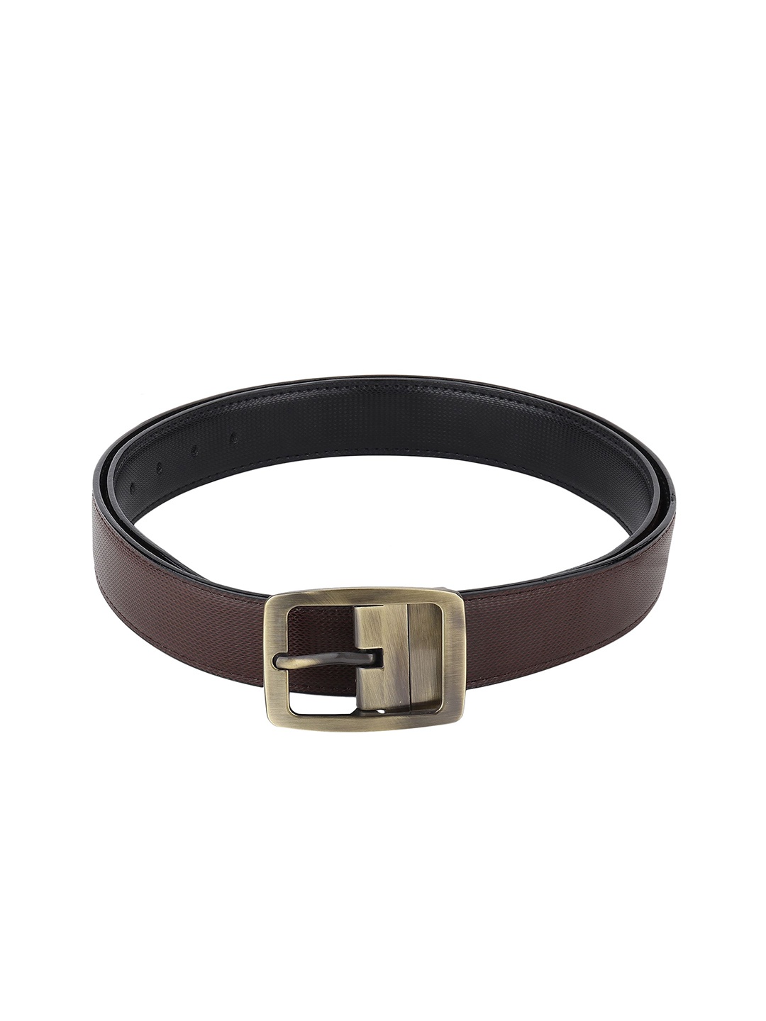 

Provogue Men Textured Reversible Formal Belt, Brown