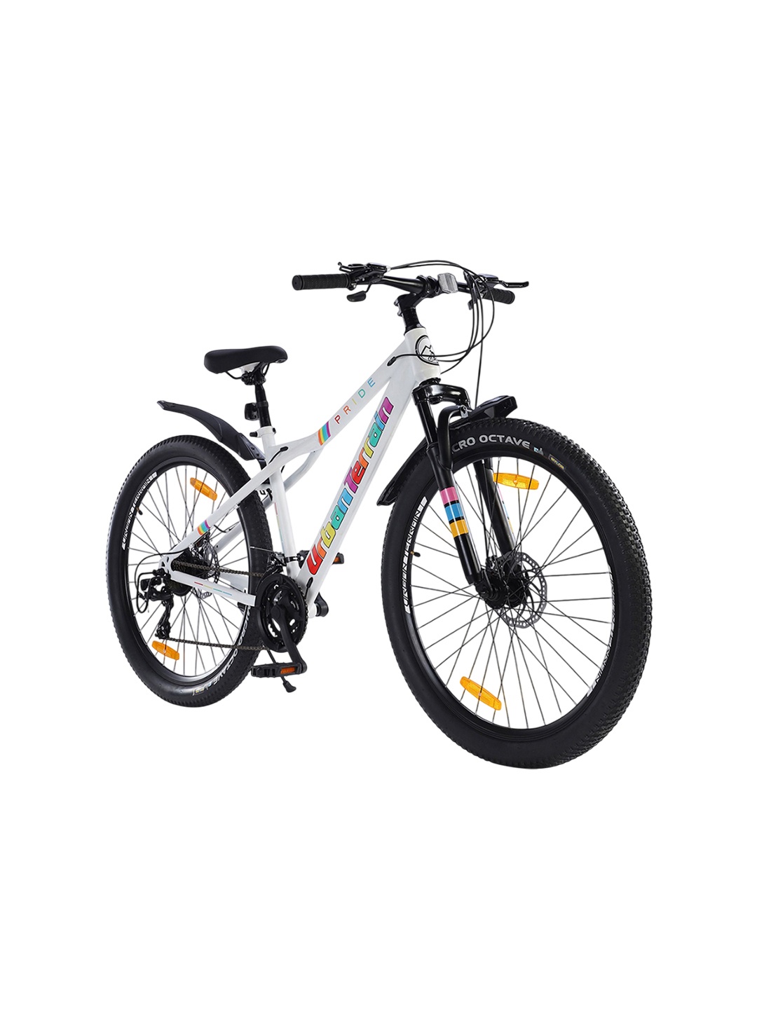 

URBAN TERRAIN Pride Steel Cycles for Men, White