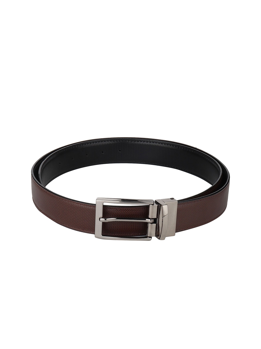 

Provogue Men Textured Belt, Brown