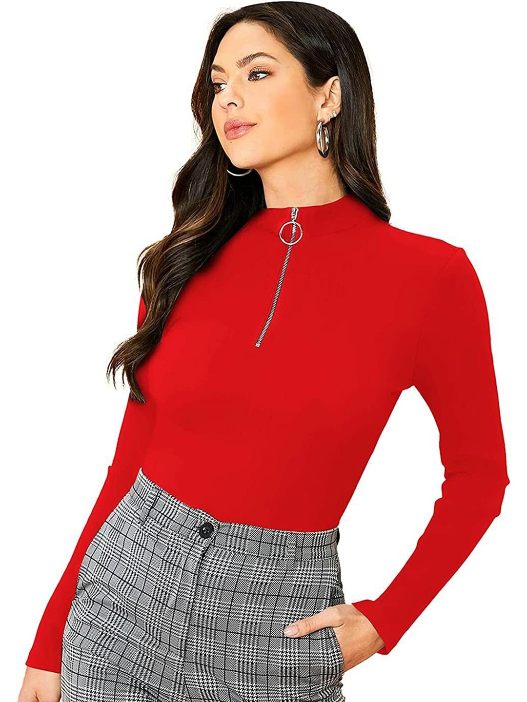 

STYLE PREZONE Top, Red