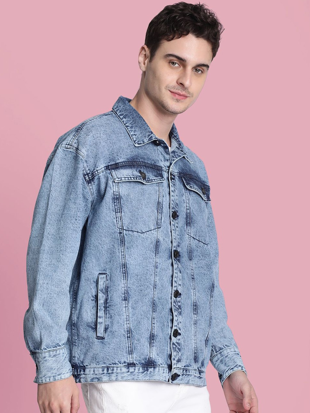 

Bene Kleed Swapable Denim Jacket, Blue