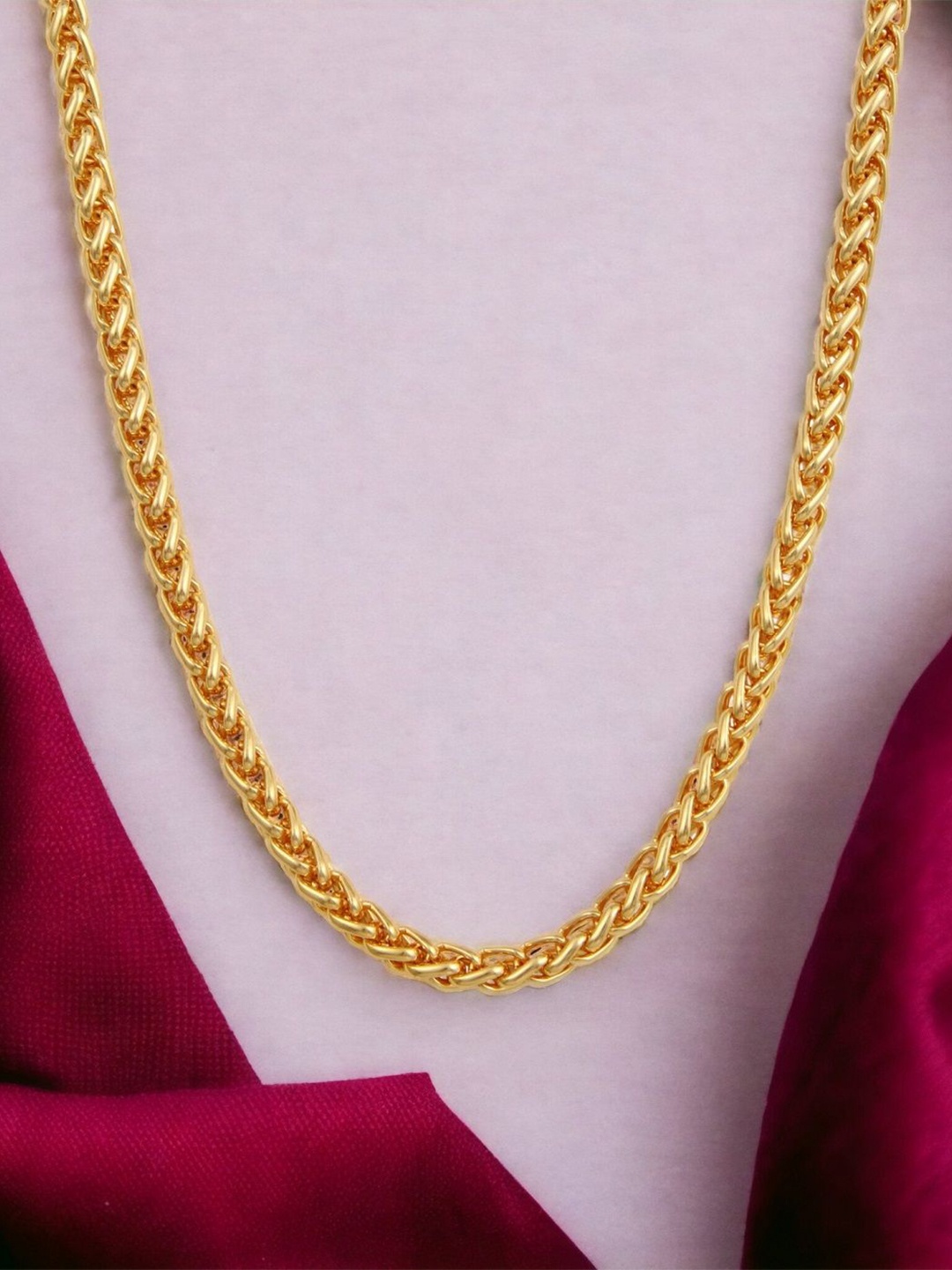

AKLINA Unisex Gold-Plated Minimal Chain