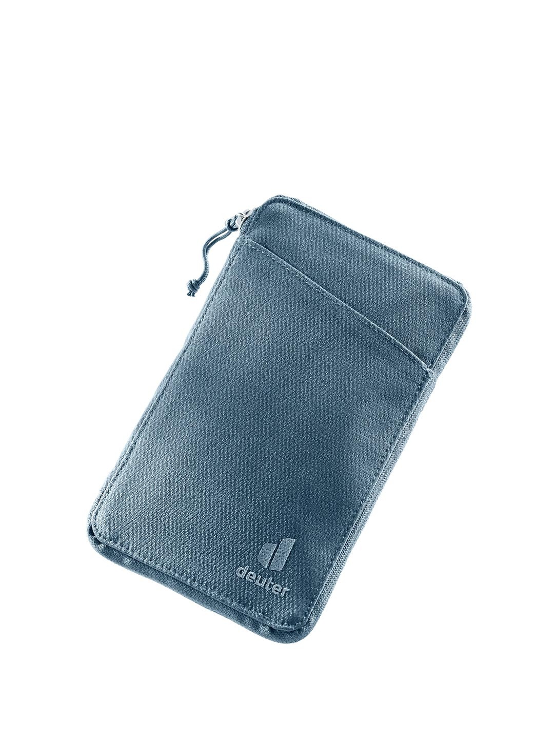 

Deuter Unisex Textured Zip Around Wallet, Grey
