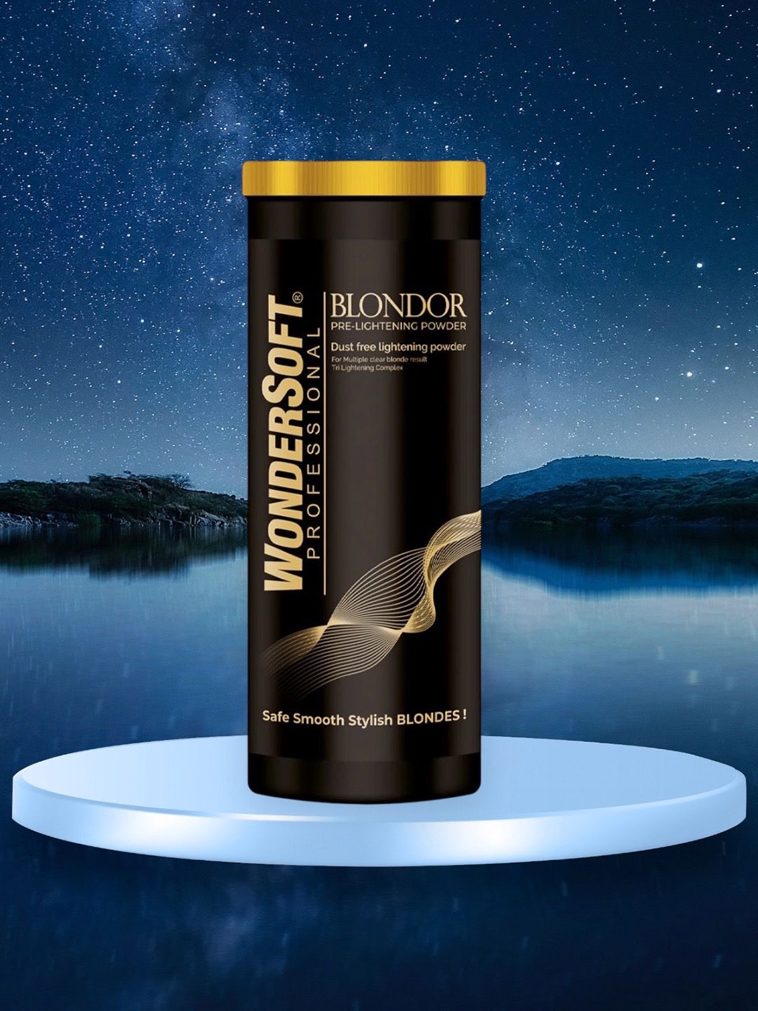 

WonderSoft Professional Hair Blonder Powder - 500 g, Black