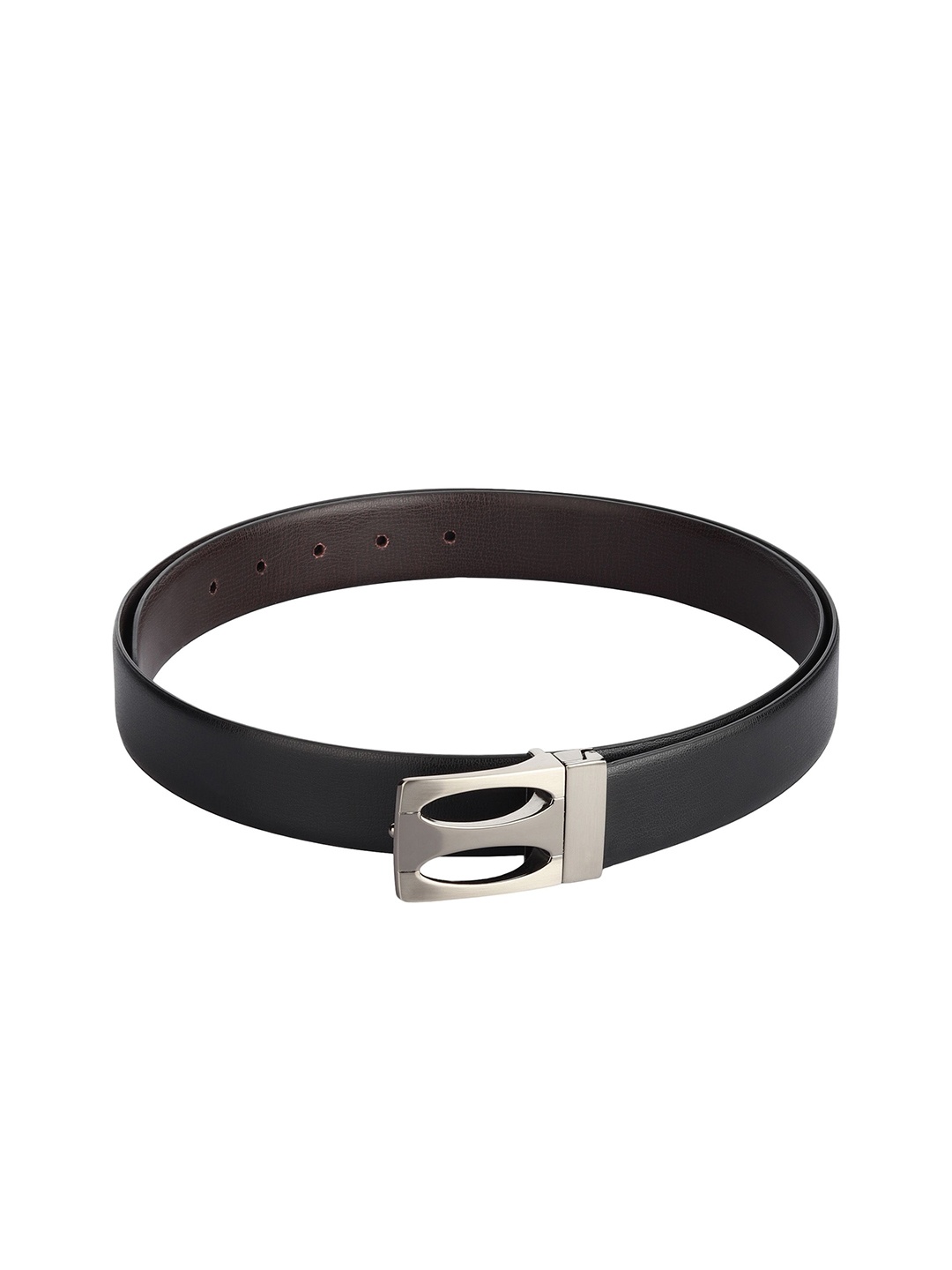 

Provogue Men Textured Reversible Formal Belt, Black