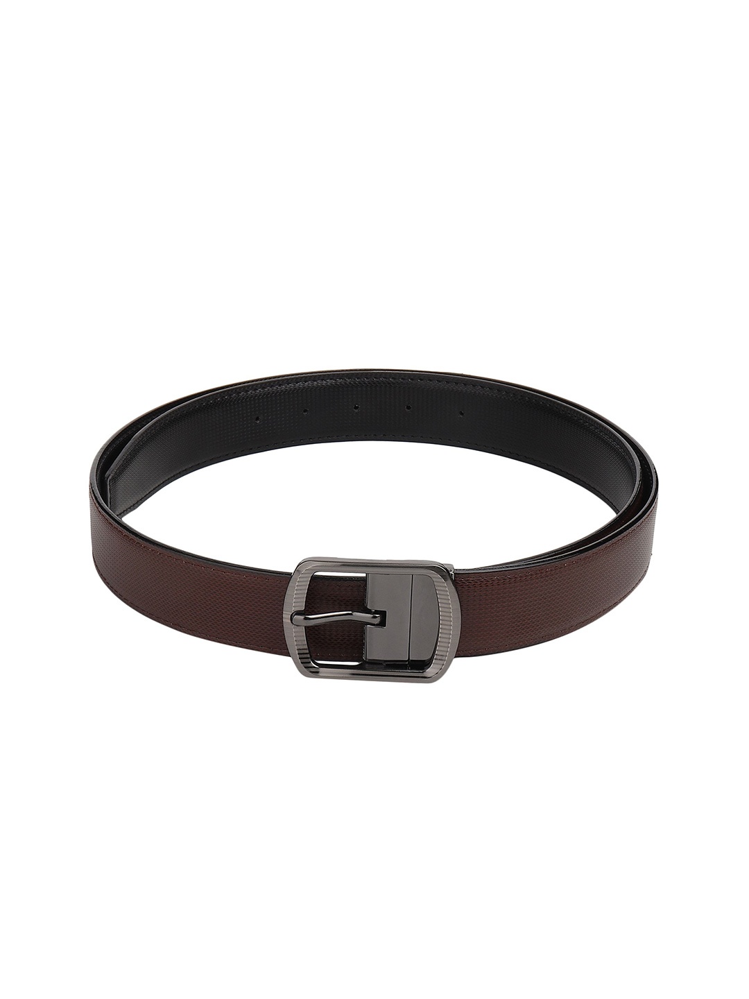 

Provogue Men Textured Belt, Brown