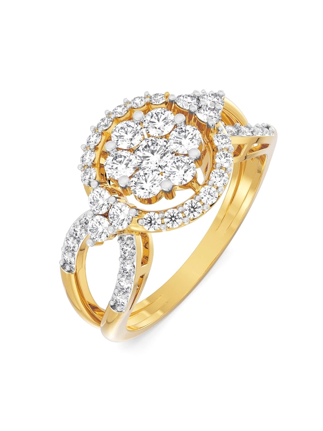 

Emori Royal Radiance 14 Kt Gold Diamond Ring