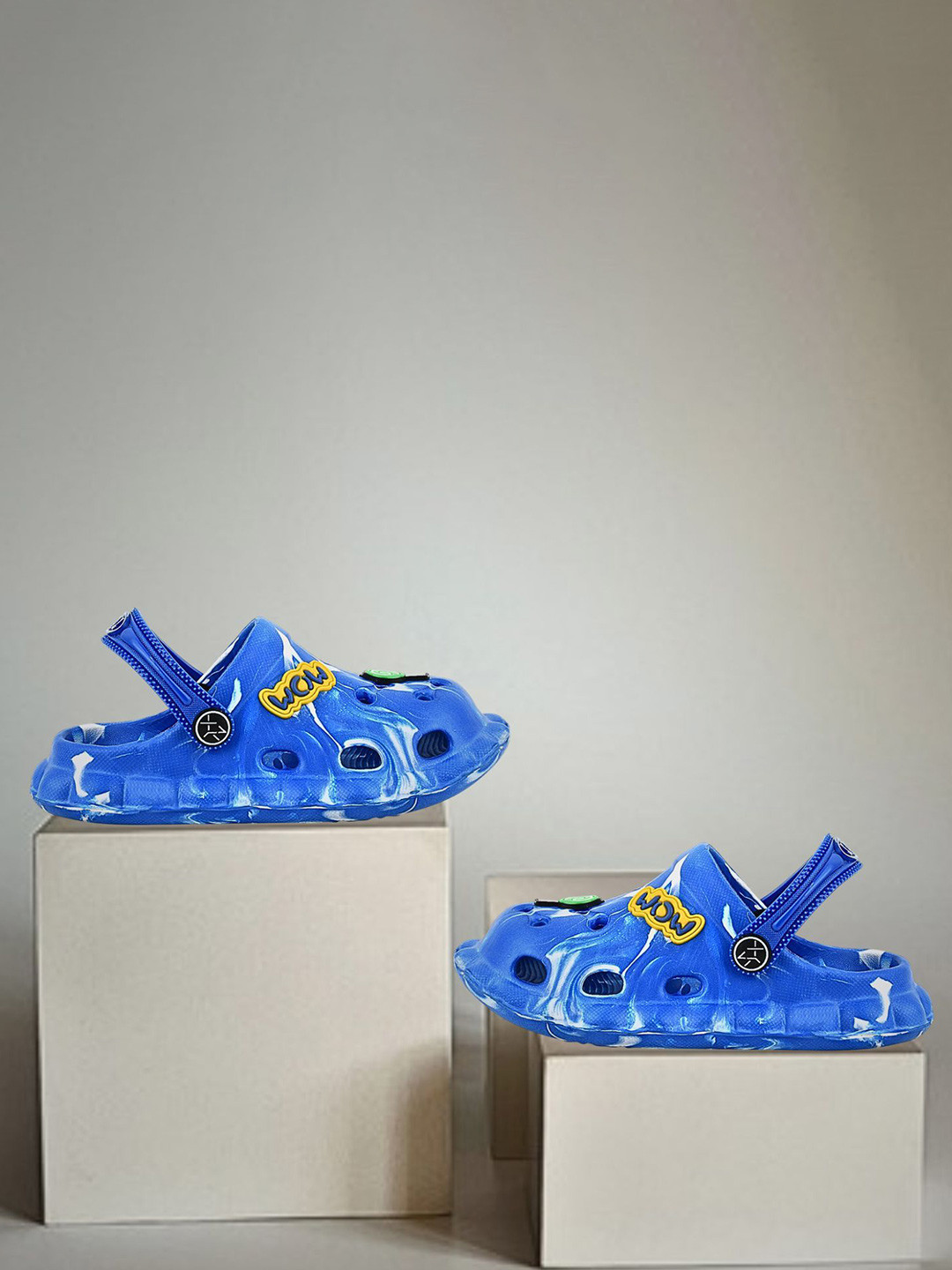 

Smartots Kids Self Design Clogs, Blue