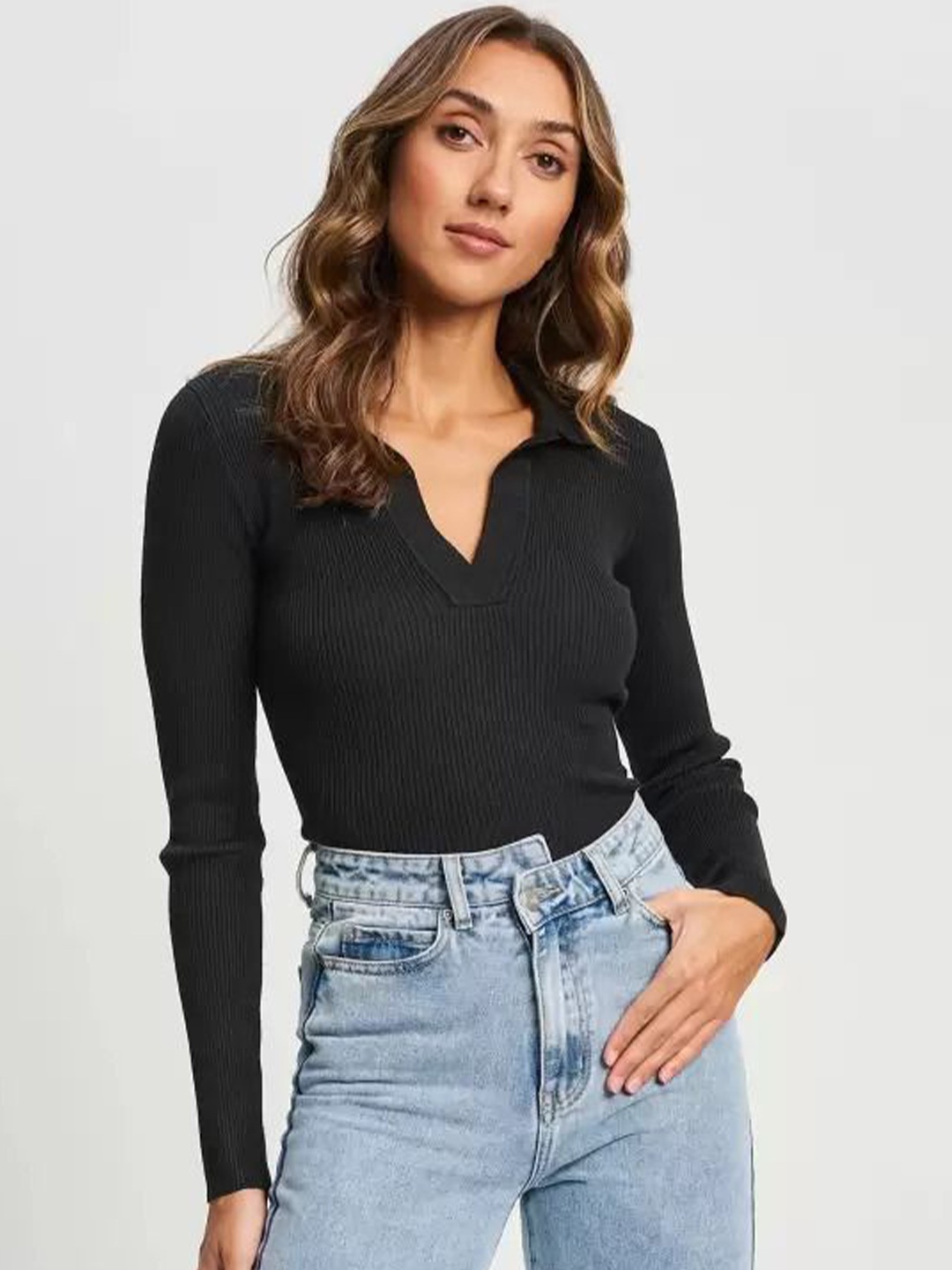 

STYLE PREZONE Top, Black