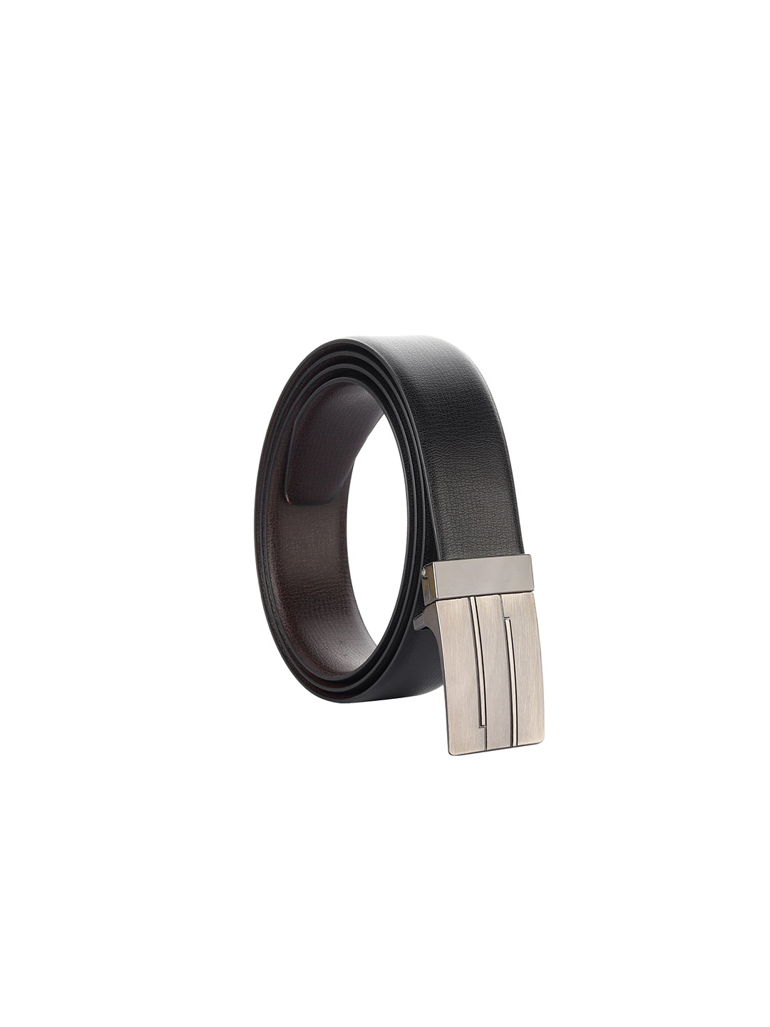 

Provogue Men Textured Reversible Formal Belt, Black