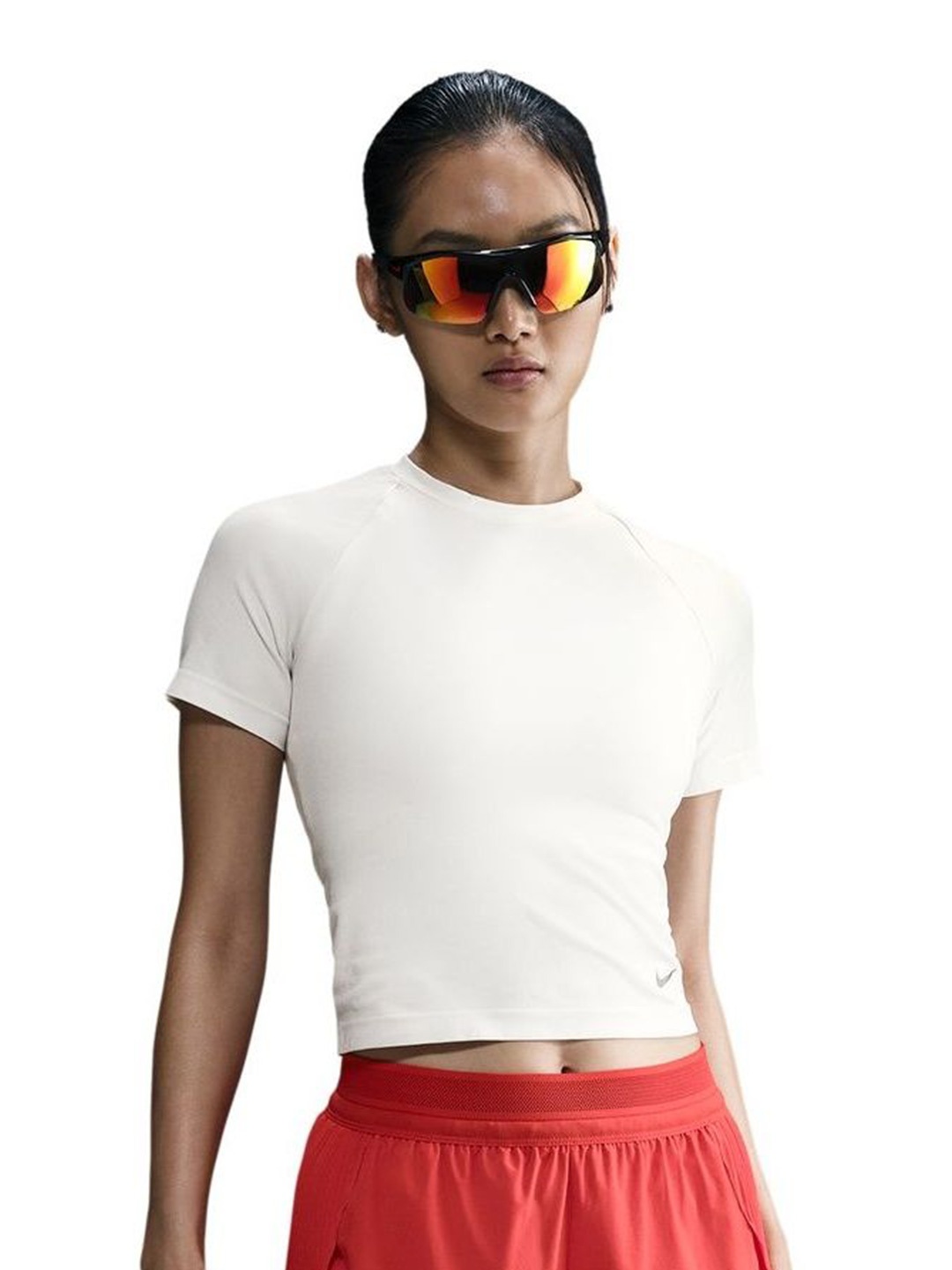 

Nike Women Run Division Dri-FIT Short-Sleeve Running Top, White