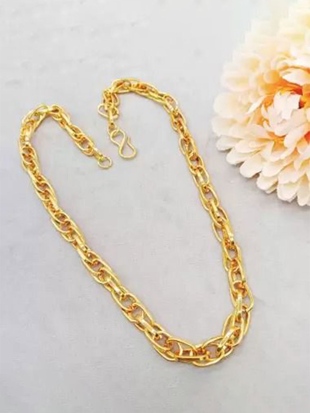 

AKLINA Unisex Gold-Plated Minimal Chain